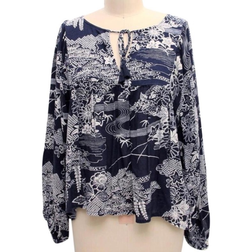 Denim & Supply Patterned Blouse
